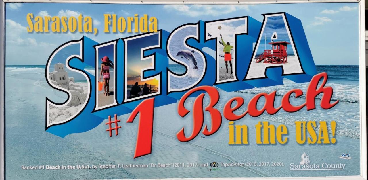 Luxury 3Bd House, Siesta Key Beach Sarasota Esterno foto